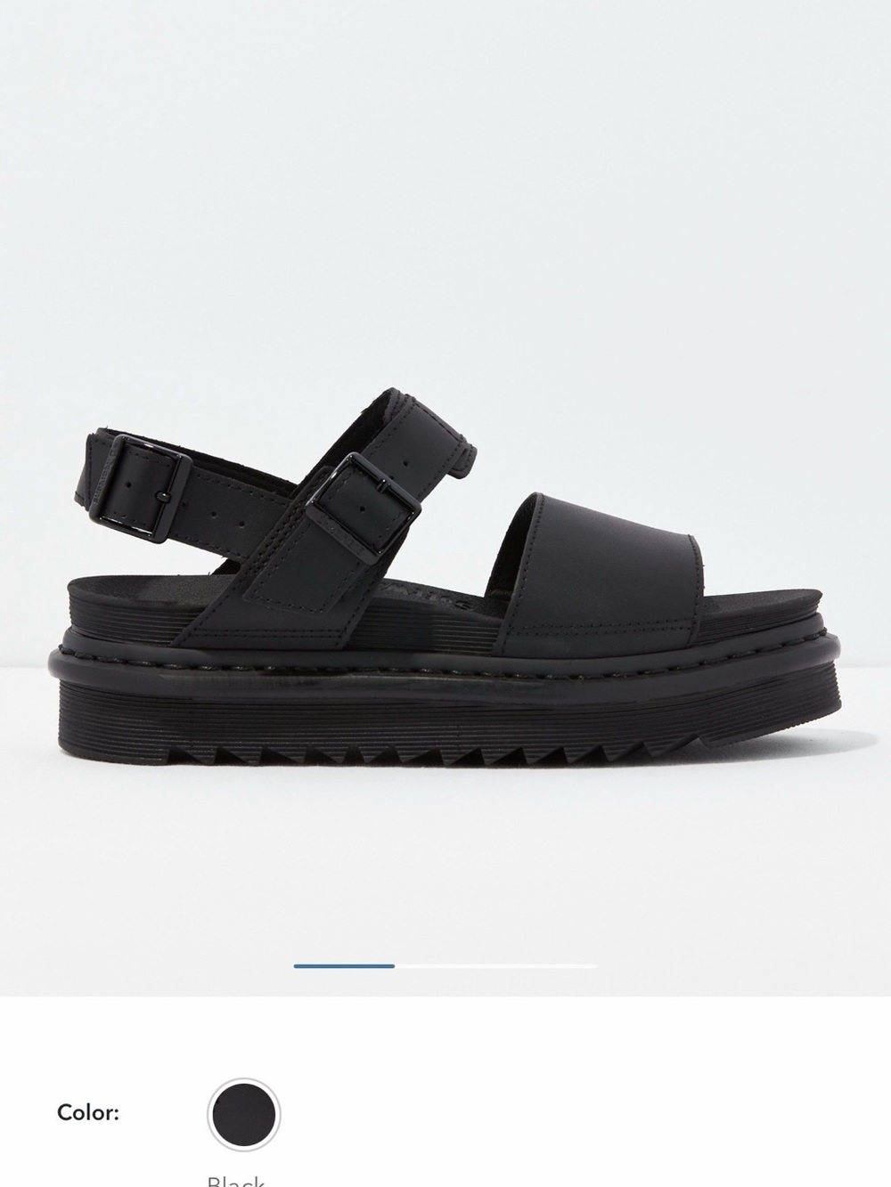 New Dr Martens hydro leather Chunky Leather Sandal UK 5 US 7